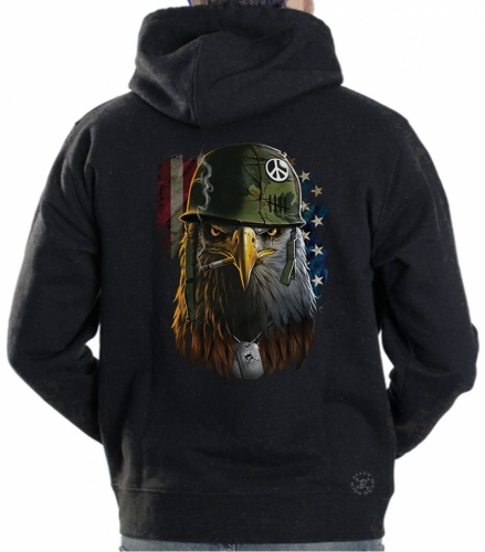 American Warrior Eagle Hoodie Sweat Shirt