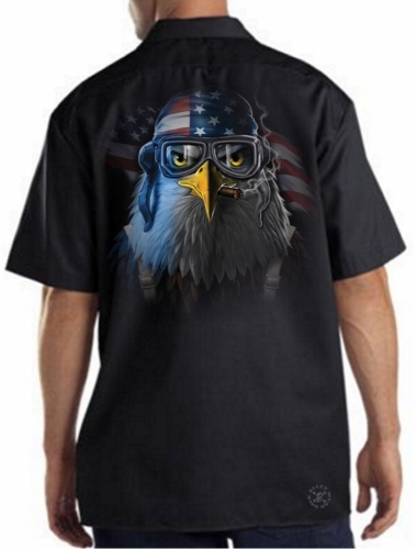 Freedom Fighter Eagle Work Shirt