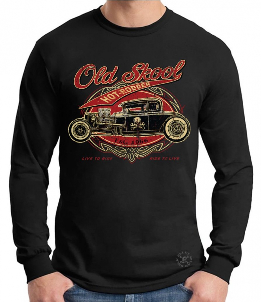Old Skool Hot Rodder T-Shirt | Back Alley Wear