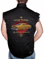 Lead Sleds Sleeveless Denim Shirt