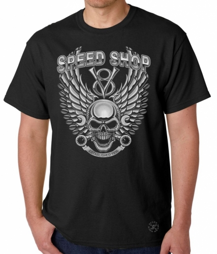 Speed Shop Skull T-Shirt