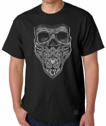 Luctus Bandana Skull T-Shirt