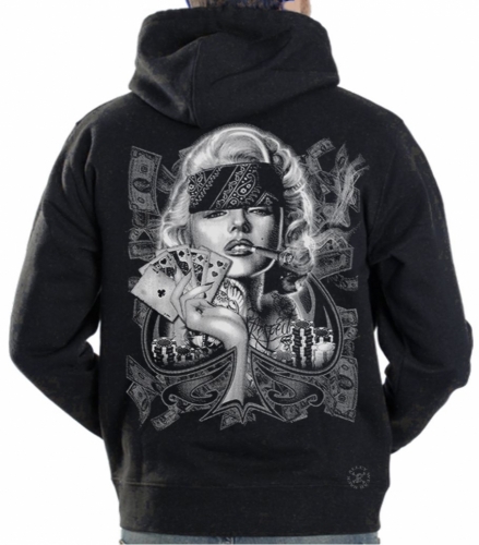 Marilyn Sexy Gangster Hoodie Sweat Shirt