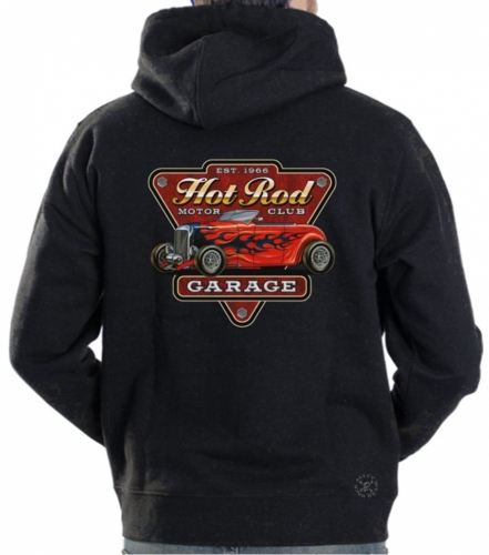 Hot Rod Garage Hoodie Sweat Shirt