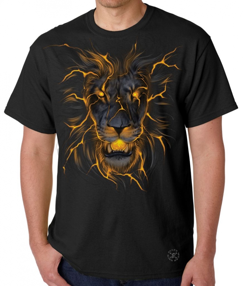 Lion Glow T-Shirt | Back Alley Wear