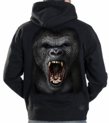 Gorilla Roar Hoodie Sweat Shirt