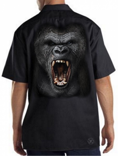 Gorilla Roar Work Shirt