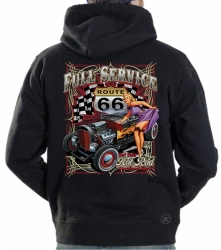 Route 66 Full Service Hoodie Sweat Shirt