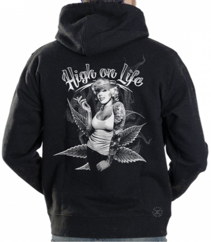 Marilyn High on Life Hoodie Sweat Shirt