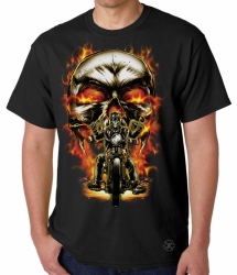 Biker Skull T-Shirt