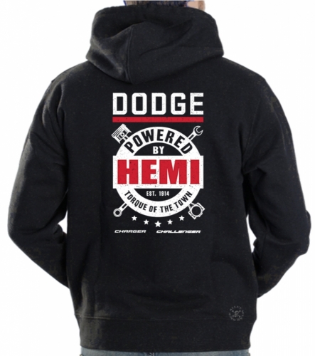 Dodge Powered by Hemi Hoodie Sweat Shirt