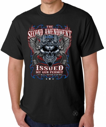 2nd Amendment Issued My Gun Permit T-Shirt