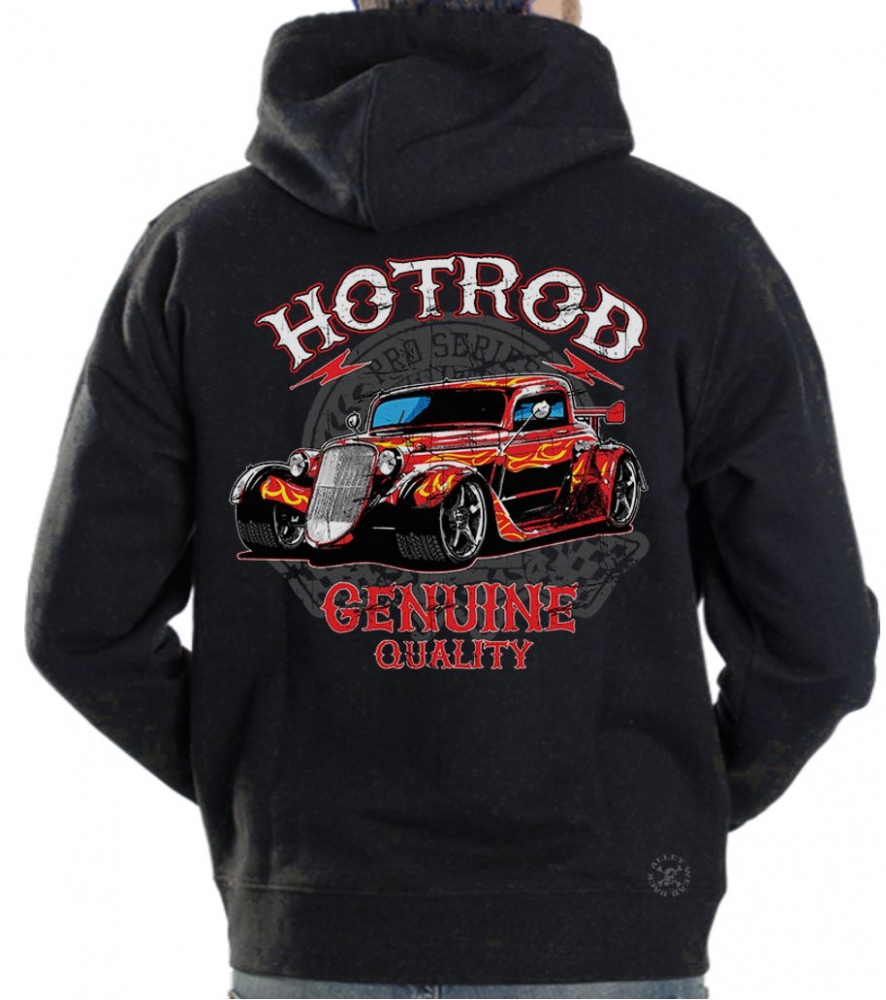 Hot Rod Genuine Quality Hoodie Sweat Shirt | Back Alley Wear