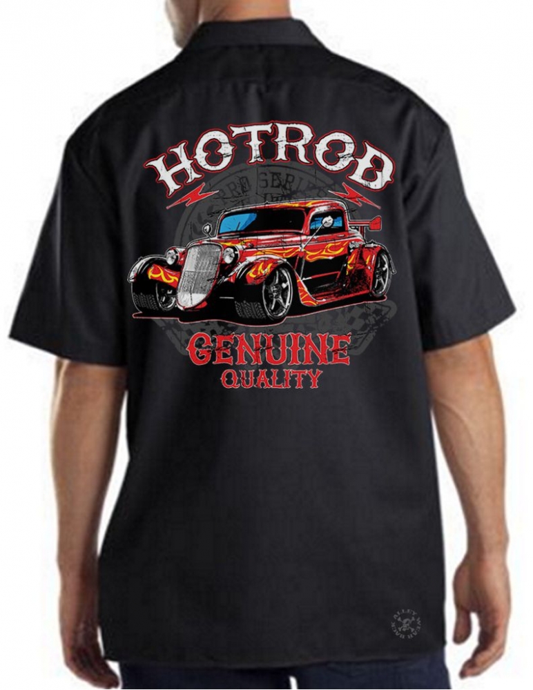 Hot Rod Genuine Quality Work Shirt | Back Alley Wear