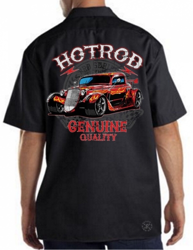 Hot Rod Genuine Quality Work Shirt