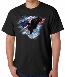 Patriotic American Eagle T-Shirt