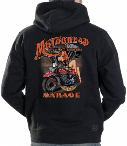 Motorhead Garage Hoodie Sweat Shirt
