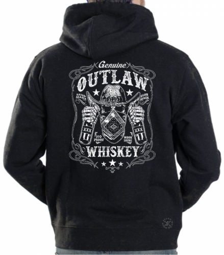 Outlaw Whiskey Hoodie Sweat Shirt