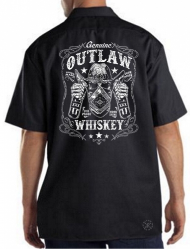 Outlaw Whiskey Work Shirt