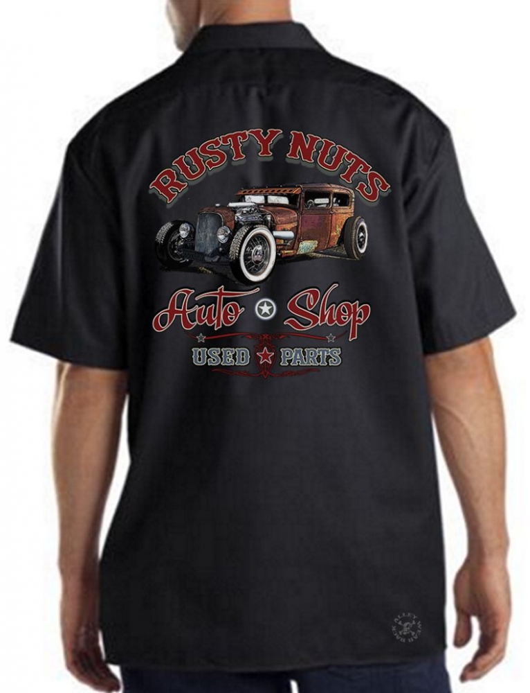 The Original Rusty Nuts Work Shirt | Back Alley Wear