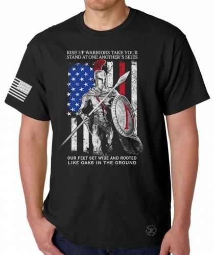 Rise Up Spartan Warriors T-Shirt