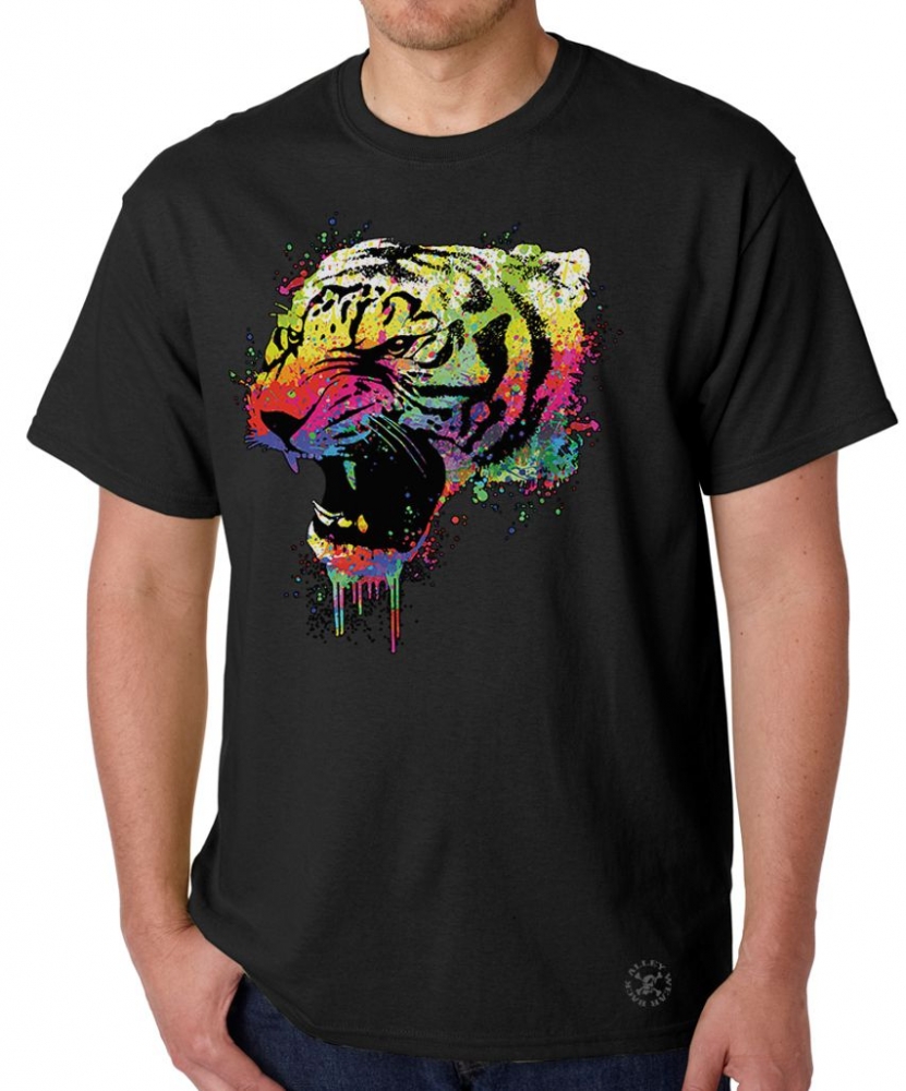 Neon Tiger T-Shirt | Back Alley Wear