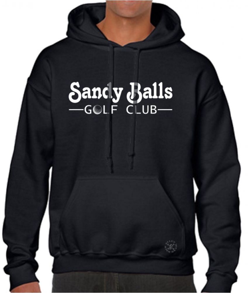 Sandy Balls Golf Club Hoodie Sweat Shirt | Back Alley Wear