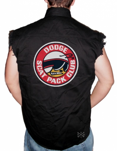 Scat Pack Club Sleeveless Denim Shirt