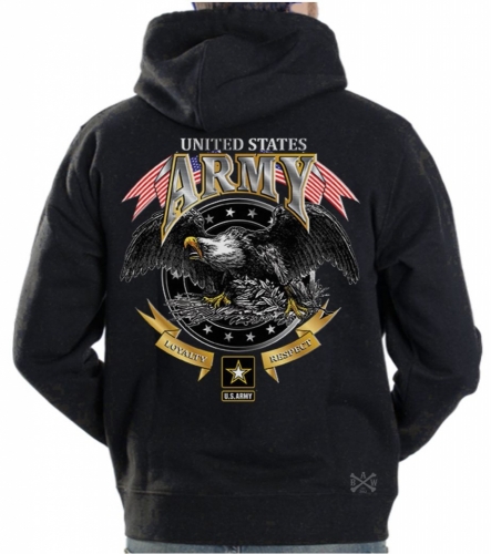 US Army Loyalty Respect Hoodie Sweat Shirt