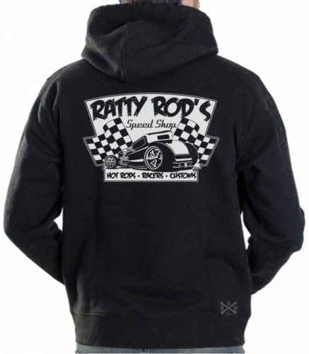 Ratty Rod's Speed Shop Hoodie Sweat Shirt