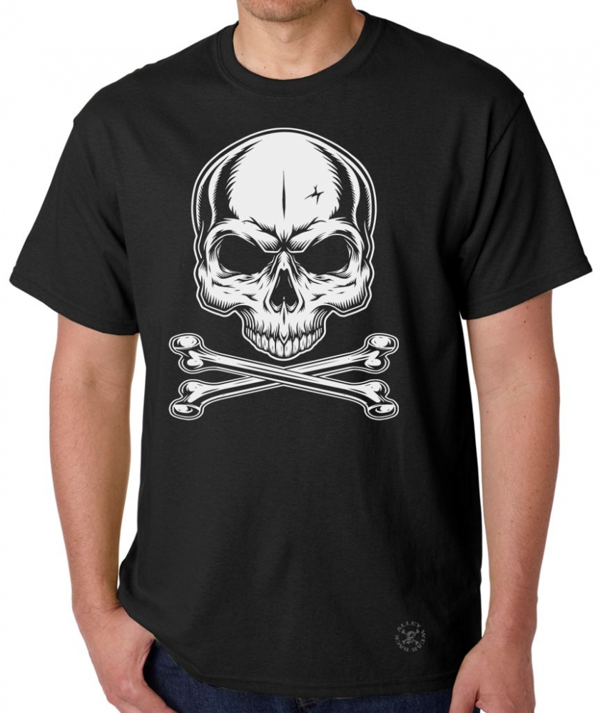 Skull & Crossbones T-Shirt | Back Alley Wear