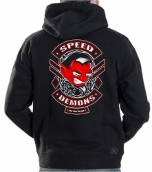 Speed Demons Hot Rod Shop Hoodie Sweat Shirt