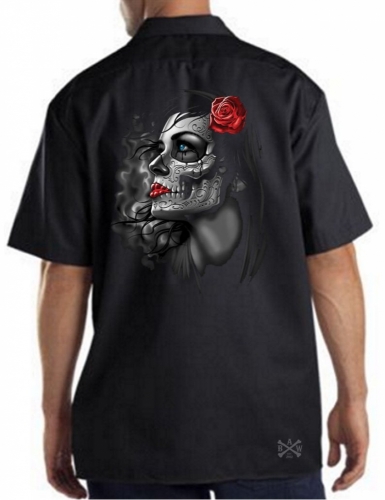 Rose Girl Work Shirt