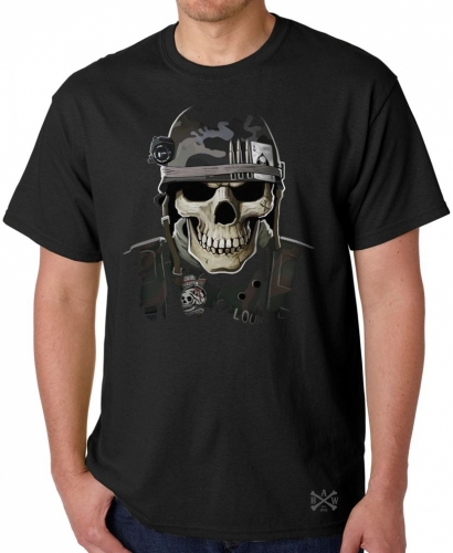 Military Skull T-Shirt