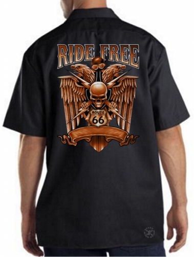 Ride Free Work Shirt