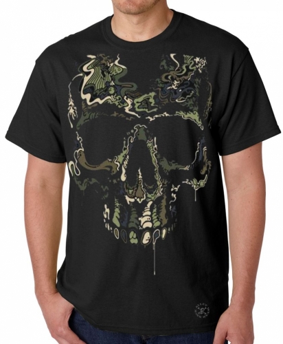 Special Ops Camo Skull T-Shirt