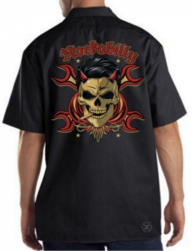 Rockabilly Devil Work Shirt