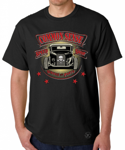 Common Sense Speed Shop T-Shirt