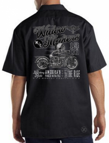 Widow Makers M/C Work Shirt
