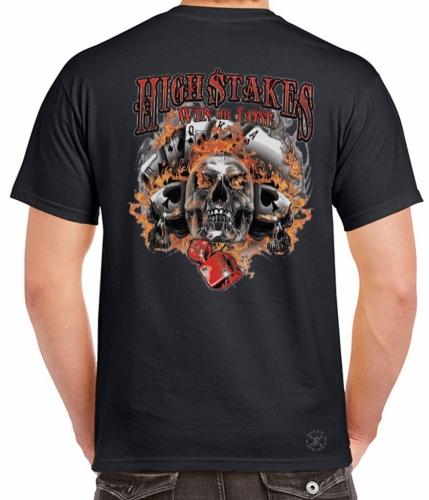 High Stakes Skull T-Shirt