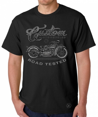 Custom Motorcycles Road Tested T-Shirt