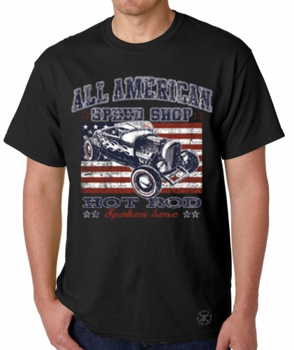 All American Speed Shop T-Shirt