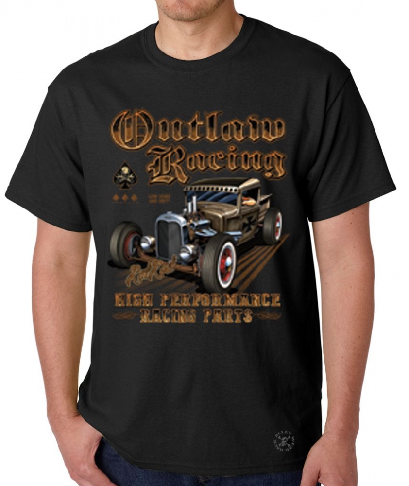 Outlaw Racing T-Shirt | Back Alley Wear