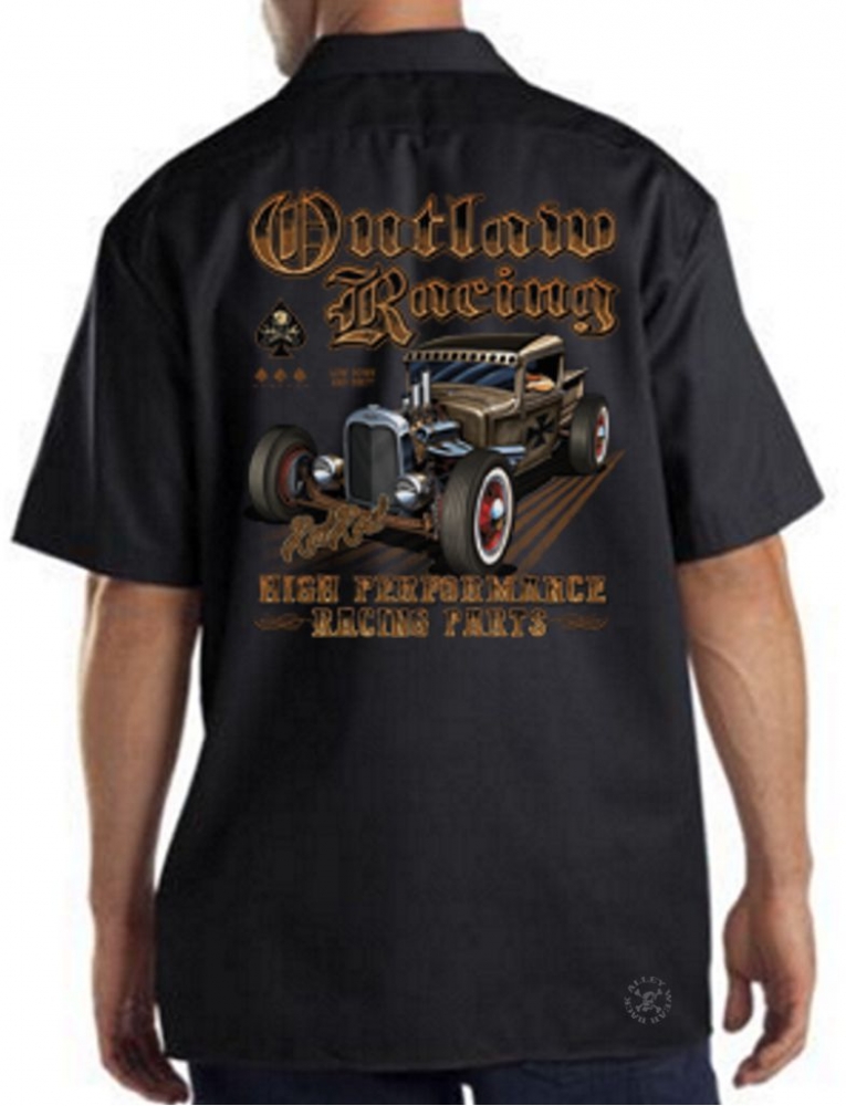 Outlaw Racing Work Shirt | Back Alley Wear