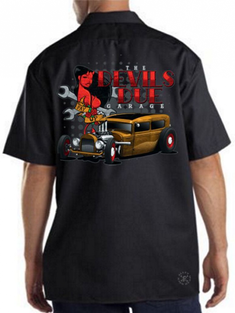 Devil's Due Garage Work Shirt | Back Alley Wear