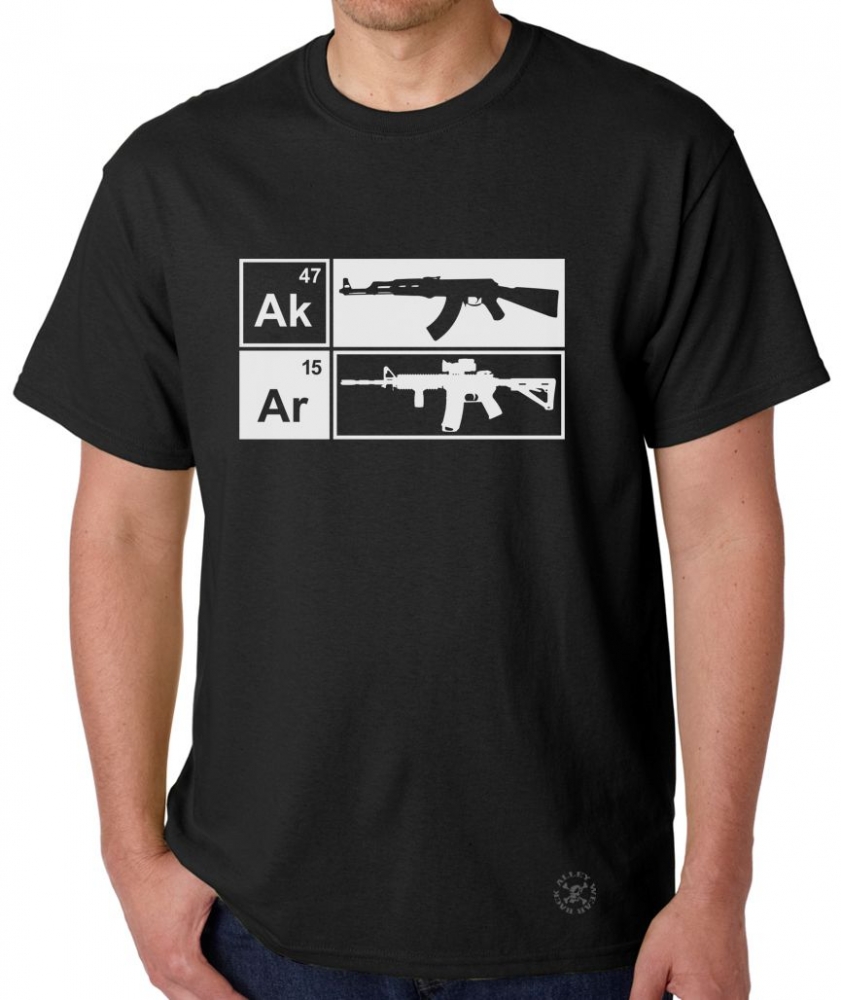 AK47 - AR15 T-Shirt | Back Alley Wear
