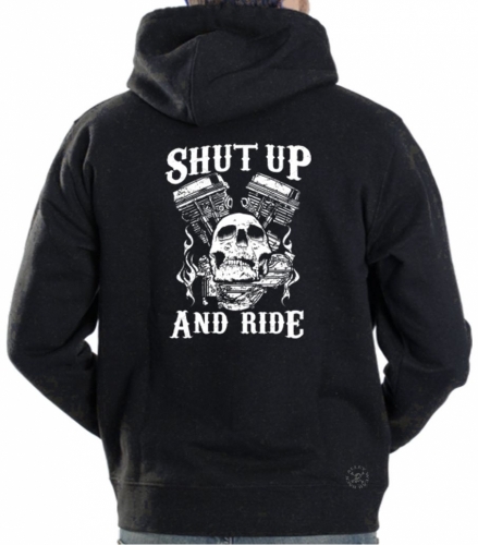 Shut Up & Ride Hoodie Sweat Shirt